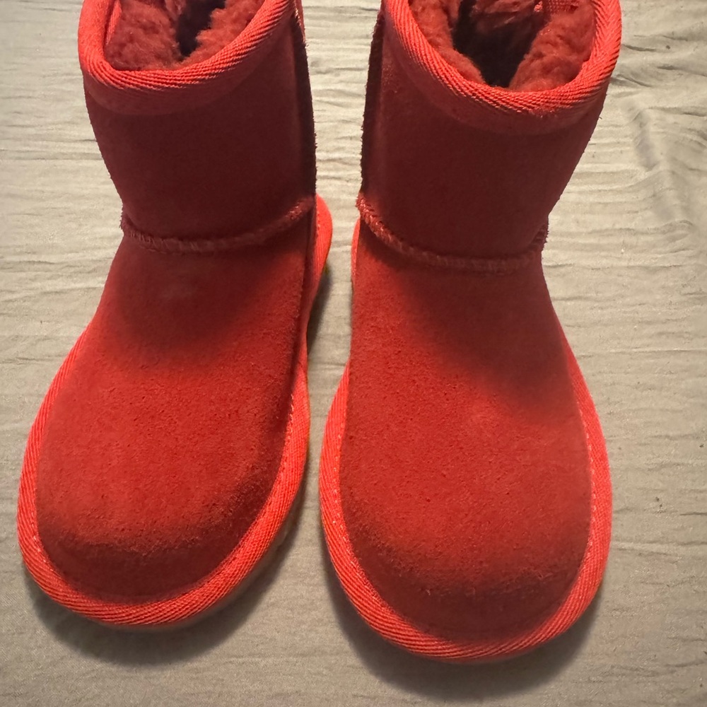 UGG Red Suede Boots